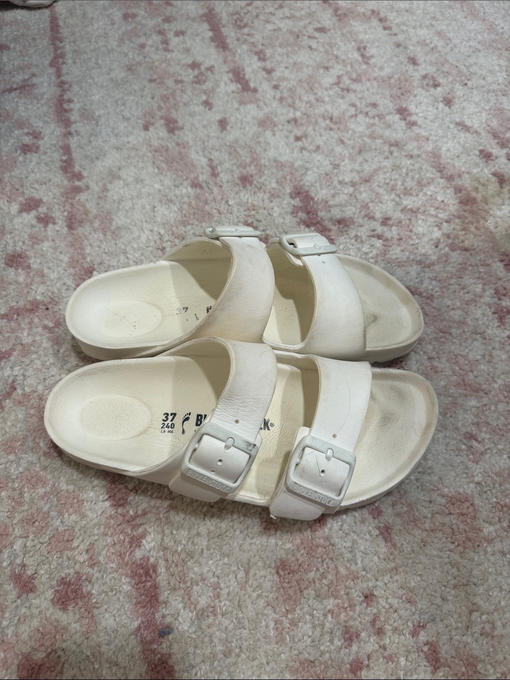 White Birkenstocks